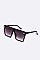 Pack of 12 Mix Tint Shield Inspired Iconic Square Sunglasses Set