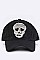 Skull Reversible Sequins Cotton Cap LA-EMH0952B