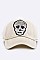 Skull Reversible Sequins Cotton Cap LA-EMH0952B