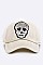 Skull Reversible Sequins Cotton Cap LA-EMH0952B