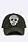 Skull Reversible Sequins Cotton Cap LA-EMH0952B