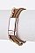 Authentic Quartz Magnetic Suede Bracelet