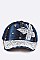 Crystal Butterfly Embellished Cap