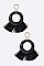 Pack of 12 Cellulite Tassel Drop Earrings Set