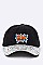 POW Patch & Crystal Embelished Cap LA-EMH8441P