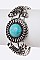 Artsy Turquoise Designed Bangle