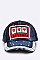 Las Vegas Iconic Patch Crystal Denim Cap LA-HT277X149
