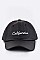Embroidered California Cap