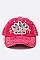 VINTAGE WASH Free Spirit Cotton Cap