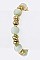 Fashion Mix Beads Stretch Bracelet