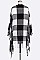 Trendy Buffalo Plaid Poncho
