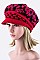 Trendy Intarsia Fleeced Visor Winter Hat LA-EMH8541
