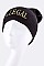Trendy ILLEGAL Iconic Lurex Beanie LA-HT0053