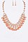 Crystal Drop Fashion Necklace Set