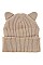 CUTE KITTEN ACCENT BEANIE