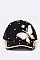 Crystal Butterfly Embellished Cap LA-EMH8650