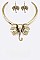 Collar Elephant Necklace Set