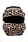 OVER SIZED ANIMAL PRINT SPHERE BAG