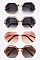 Pack of 12 Octagon Oversize Iconic Sunglasses Set