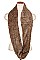 CASCADING INFINITY FAUX FUR SCARF