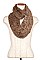 CASCADING INFINITY FAUX FUR SCARF