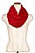 CASCADING INFINITY FAUX FUR SCARF