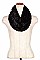 CASCADING INFINITY FAUX FUR SCARF