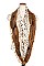 ANIMAL PRINT INFINITY SCARF