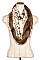 ANIMAL PRINT INFINITY SCARF
