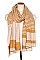STRIPED OBLONG SCARF