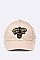 Beaded Bee Patch PU Cap LA-MM3004I