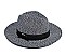 Ribbon Accent 2Tone Brim Straw Hat