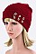 Fashionable Pierced Beanie Hat LA-EMH0985