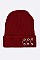 Fashionable Pierced Beanie Hat LA-EMH0985