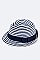 Stripes Layer Fashion Fedora Hat LAEMH8410