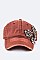 Crystal Butterfly Fashion Cap LA-35019MF015