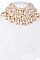 Lush Mix Beads Jumbo Pearls Necklace Set