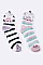 Pack of (12 Pairs) Assorted Plush Striped Socks LA-SO385