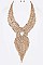 GLAM MIXED CHAIN STATEMENT NECKLACE SET
