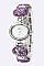 Stylish Oval Stones Bracelet Watch LA-575