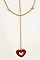 STYLISH HEART PENDANT NECKLACE SET