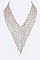 Fashion Zillion Rhinestone Statment Necklace