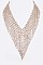 Fashion Zillion Rhinestone Statment Necklace