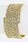 Posh Wrapped Around Crystals Bangle LABRR039010Z