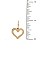 TASSEL PENDANT DOUBLE HEART NECKLACE SET