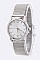 Chic Mesh Band Basic Classy Watch LA-004