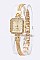 Chic Skinny Chain Strap Fashion Watch LA-3597