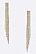TASSEL RHINESTONE STATEMENT EARRINGS
