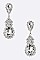 BRIDAL RHINESTONE TEARDROP EARRINGS