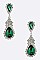BRIDAL RHINESTONE TEARDROP EARRINGS